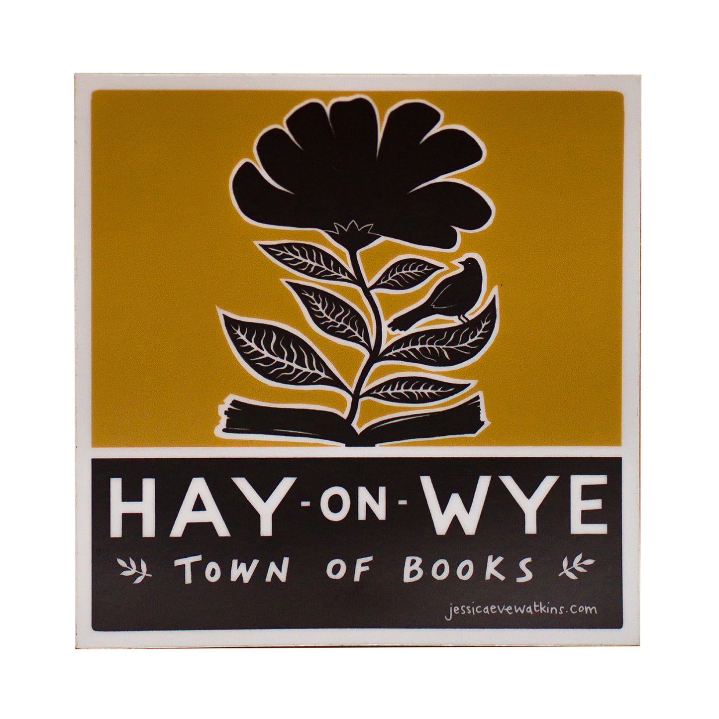 Hay-on-Wye Bumper Sticker