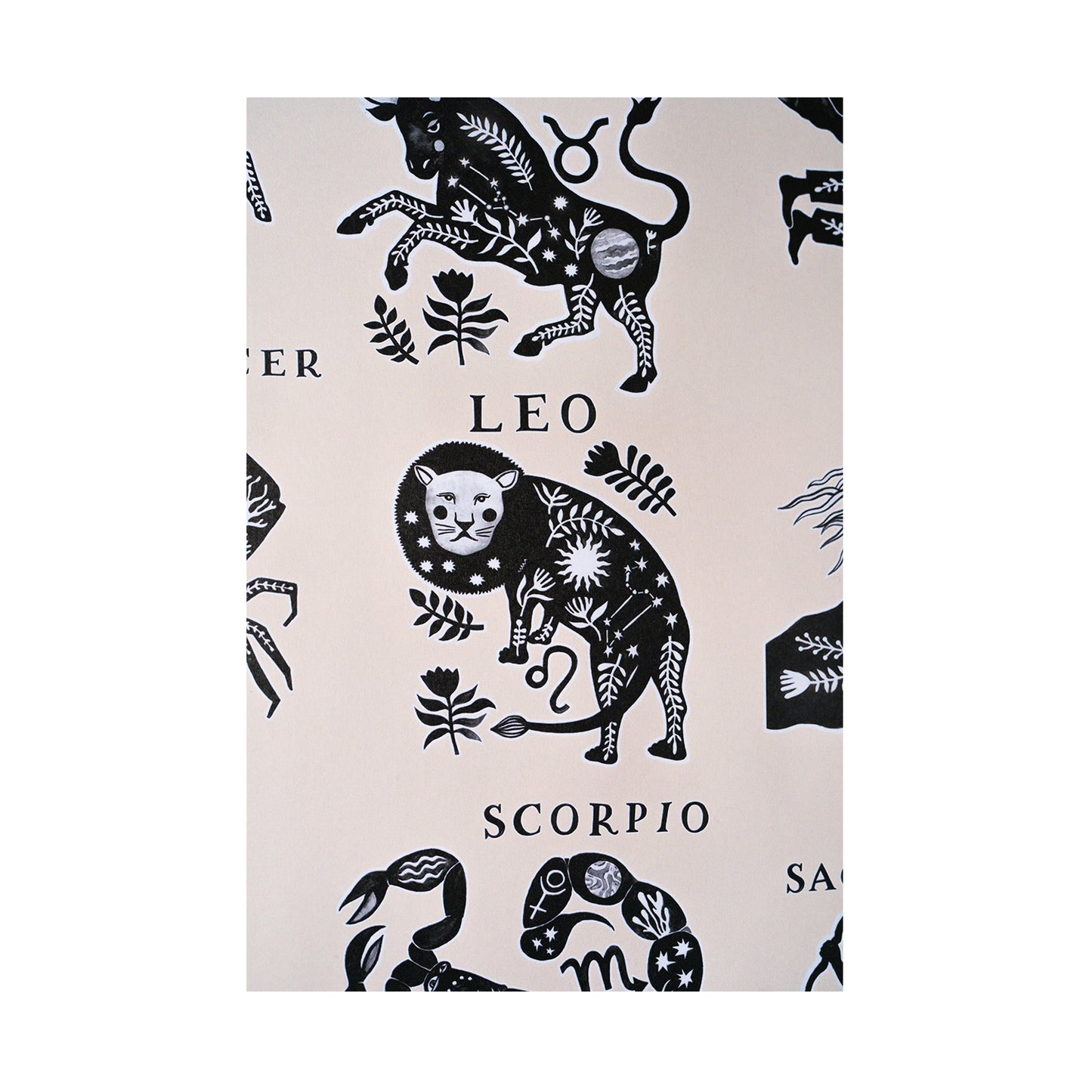 Cosmic Zodiac Gift Wrap