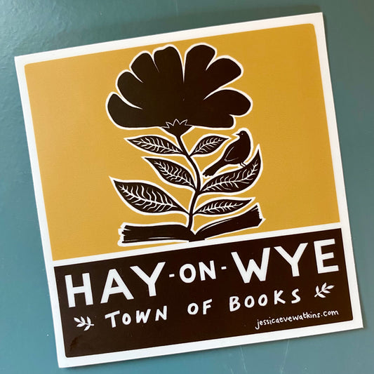 Hay-on-Wye Bumper Sticker