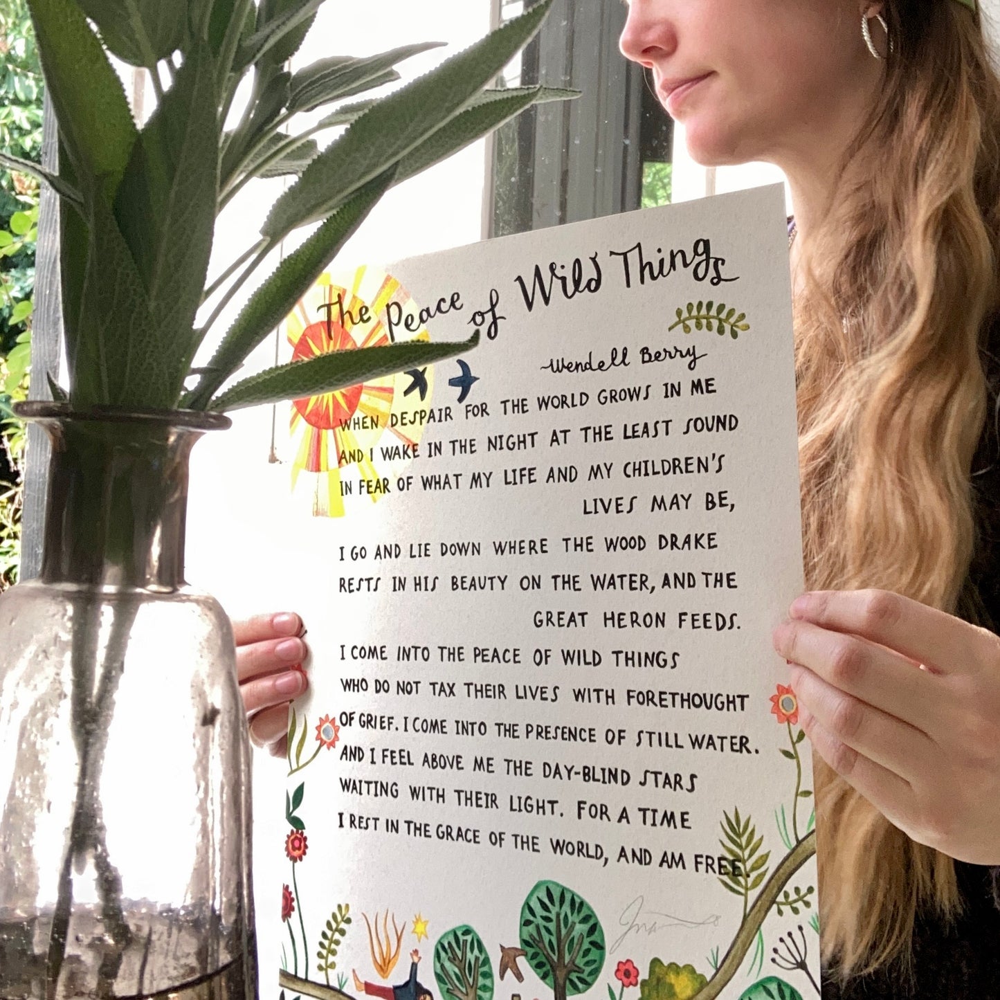 Art Print: The Peace of Wild Things