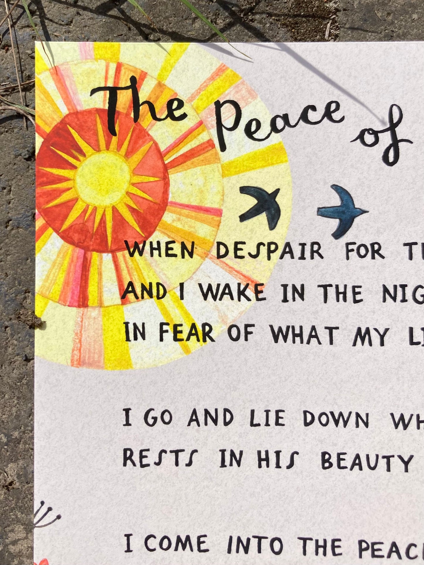 Art Print: The Peace of Wild Things