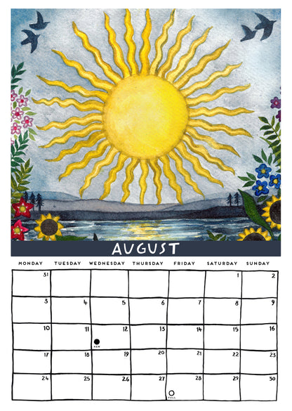 2026 Calendar - Surrounded By Nature