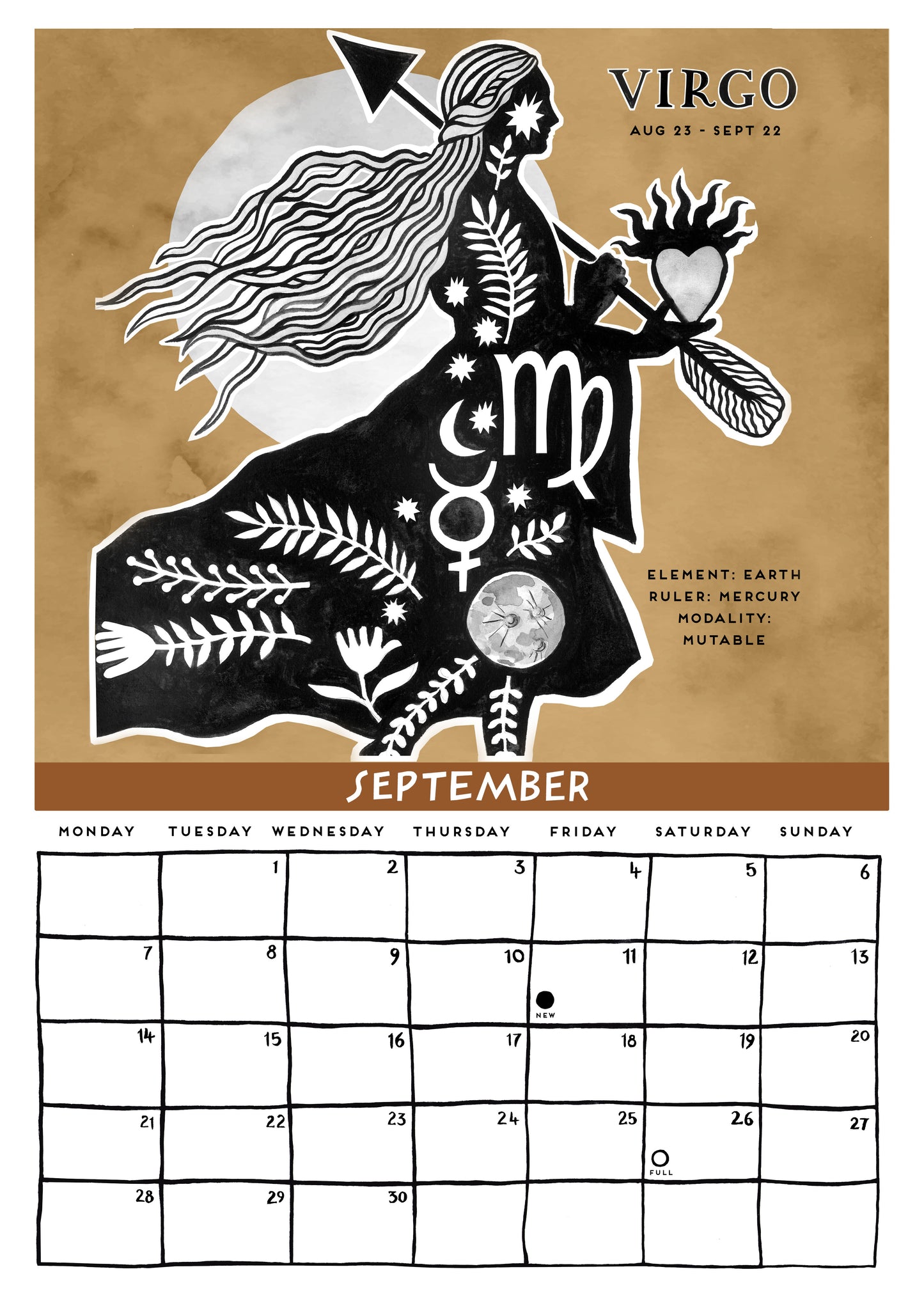 2026 Calendar - Cosmic Zodiac