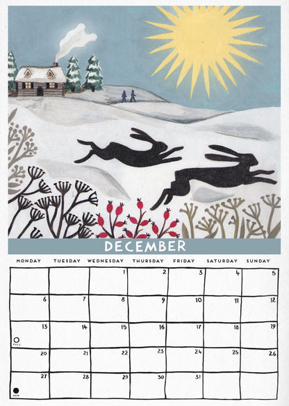 2027 Nature's Abundance Calendar