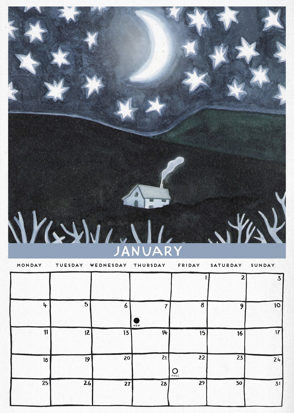 2027 Nature's Abundance Calendar