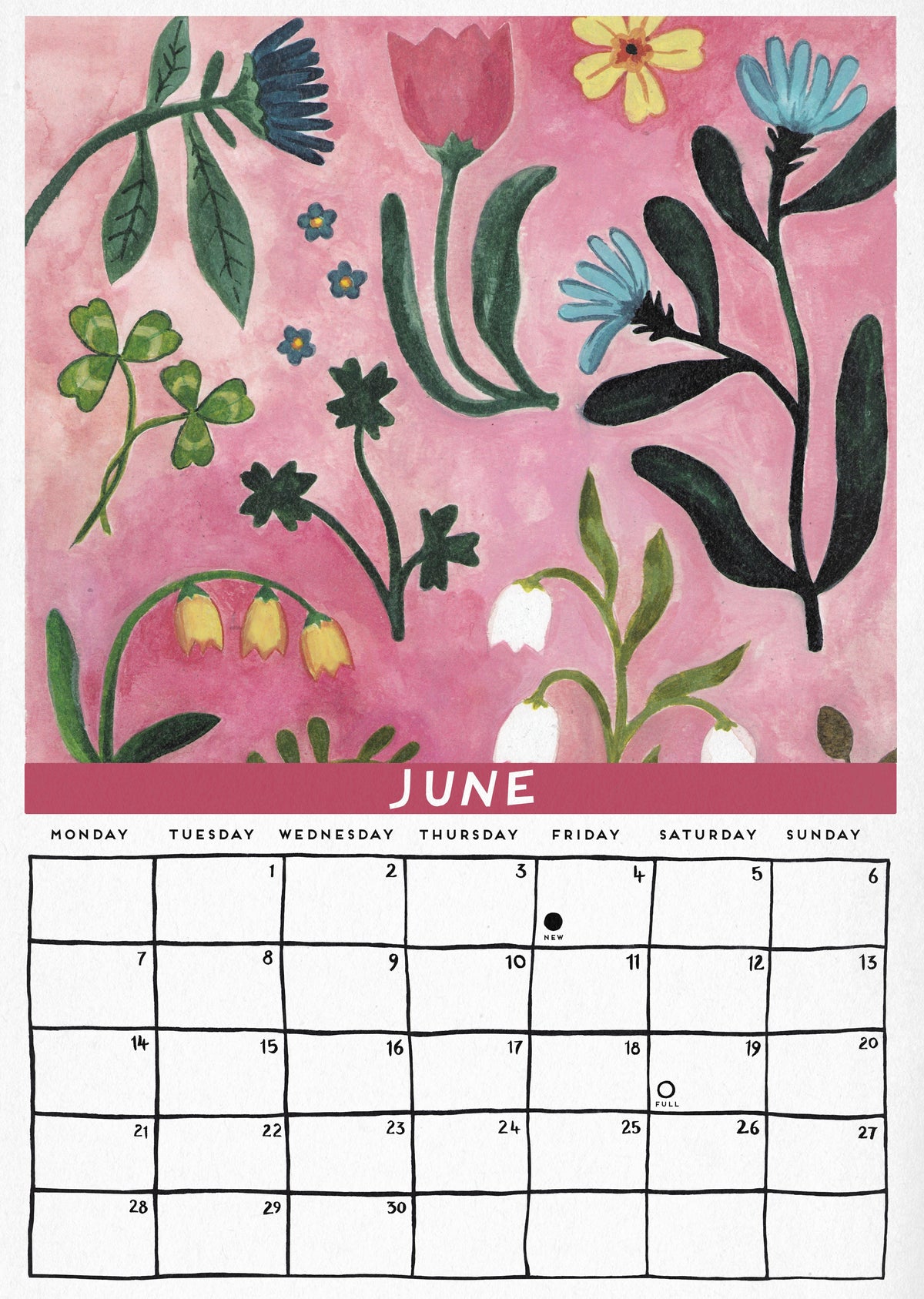 2027 Nature's Abundance Calendar