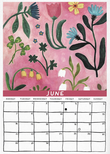2027 Nature's Abundance Calendar