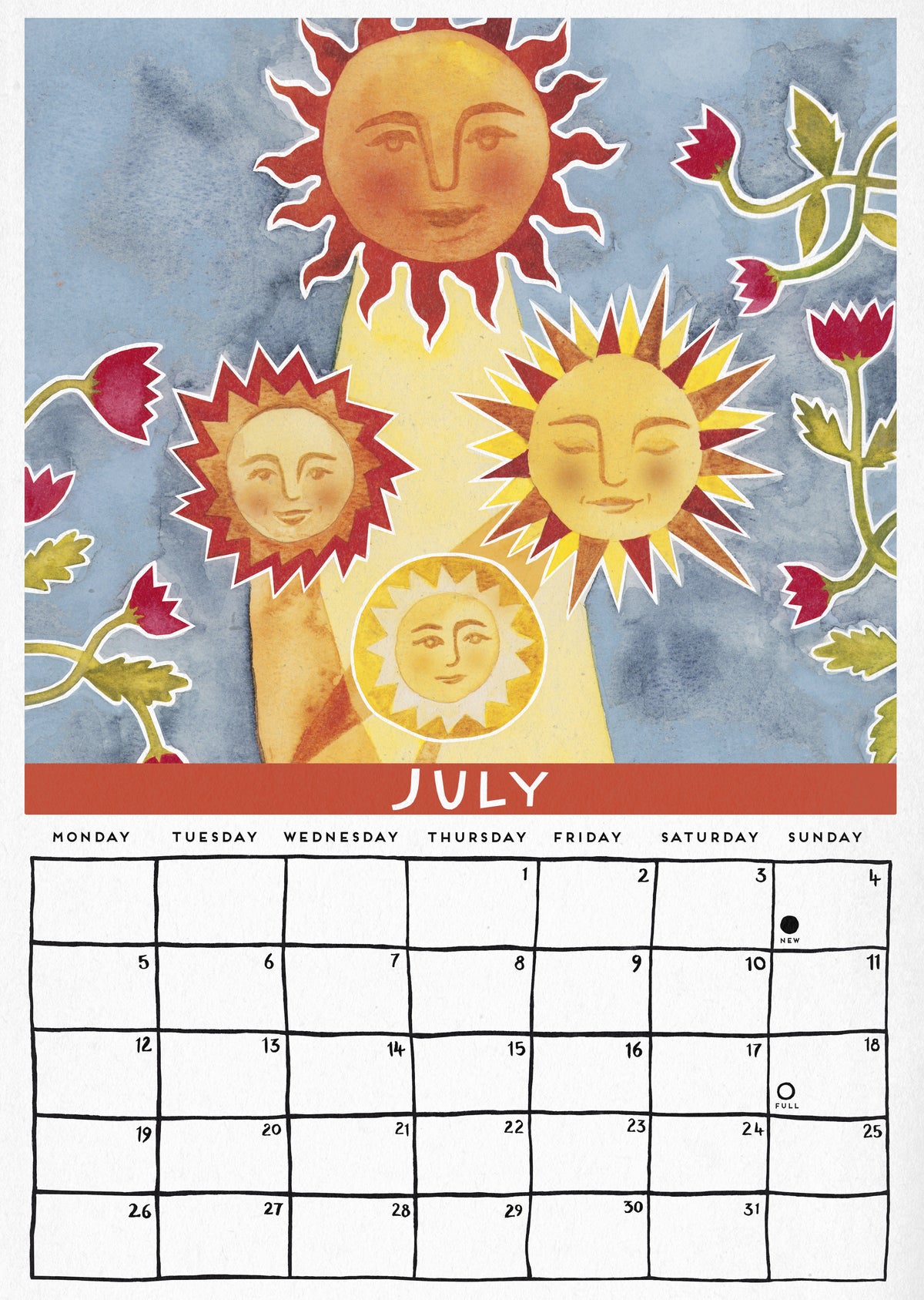 2027 Nature's Abundance Calendar