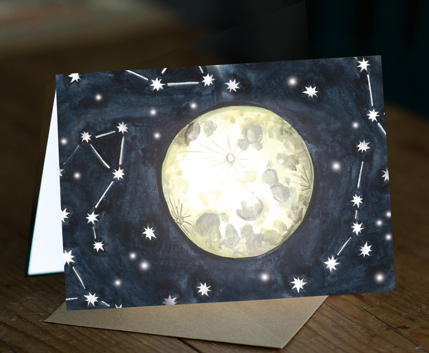 Little Moon Card