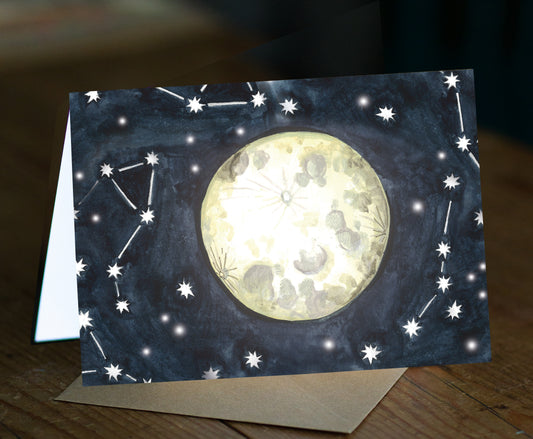 Little Moon Card