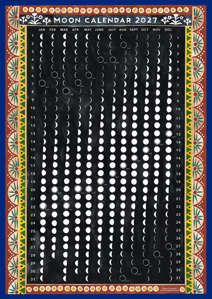 2027 Moon Calendar