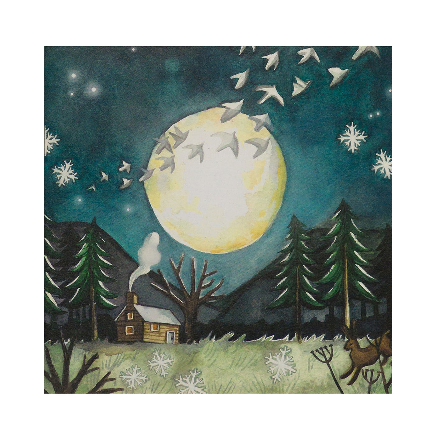 Full Moon Card