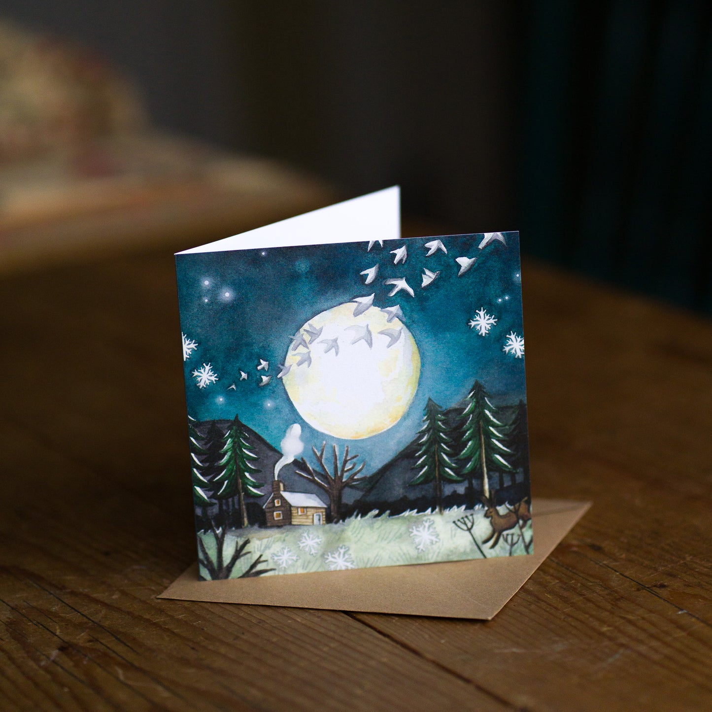 Full Moon Card