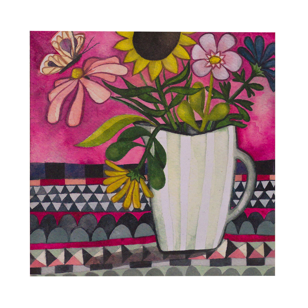 July Flowers Card – Jessica Rising Studio