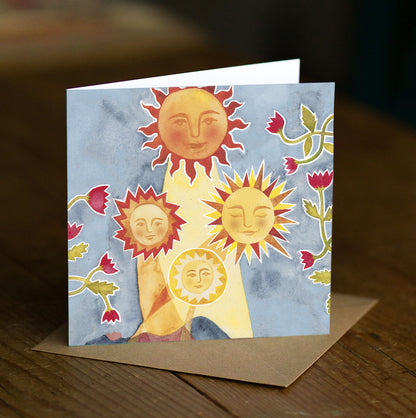 Four Suns Card