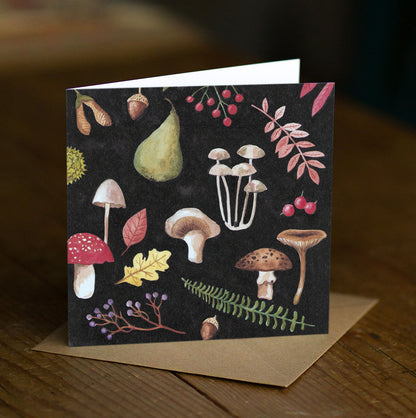 Abundant October Card